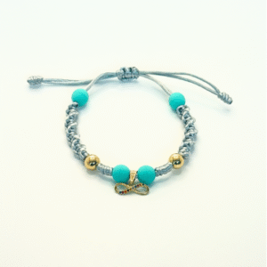 Dije Infinito con Piedras