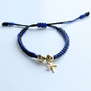 Dije de Avion azul y negro